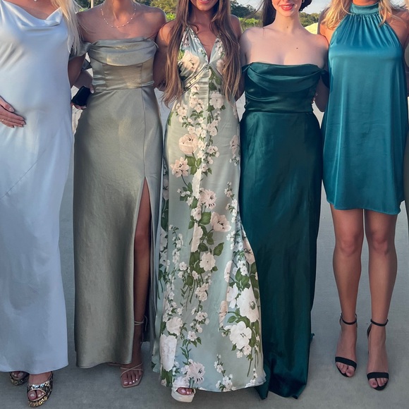 Reformation Veria Silk dress